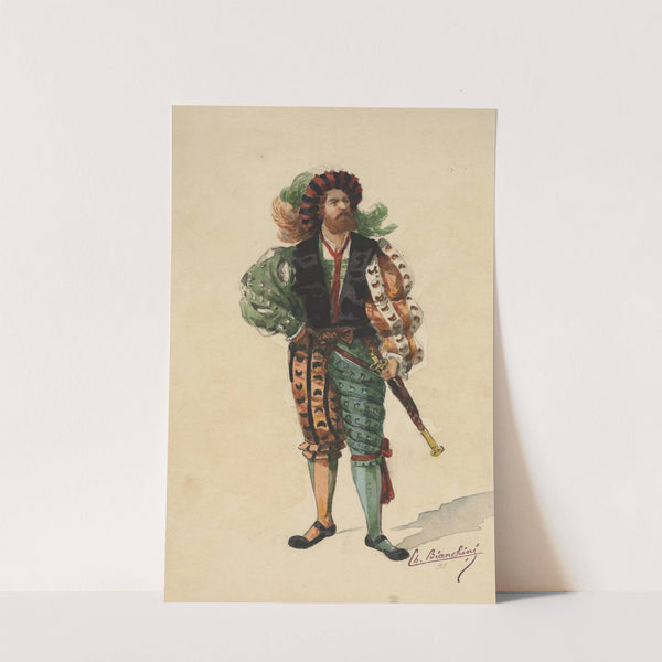 Historical costumes Pl.25 (1892) by Charles Bianchini