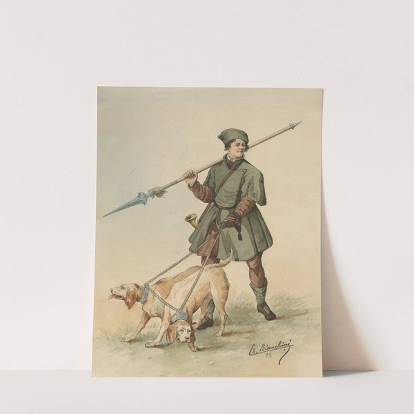 Historical costumes Pl.30 (1892) by Charles Bianchini