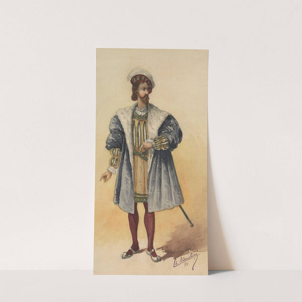 Historical costumes Pl.33 (1892) by Charles Bianchini
