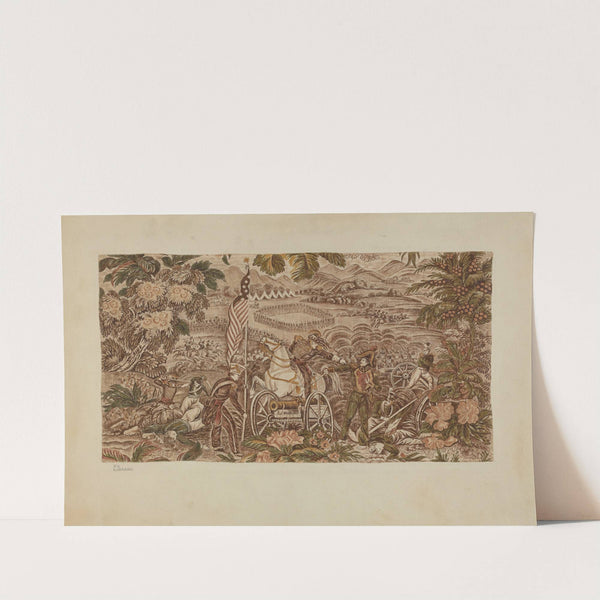 Historical Printed Textile by Joseph Lubrano