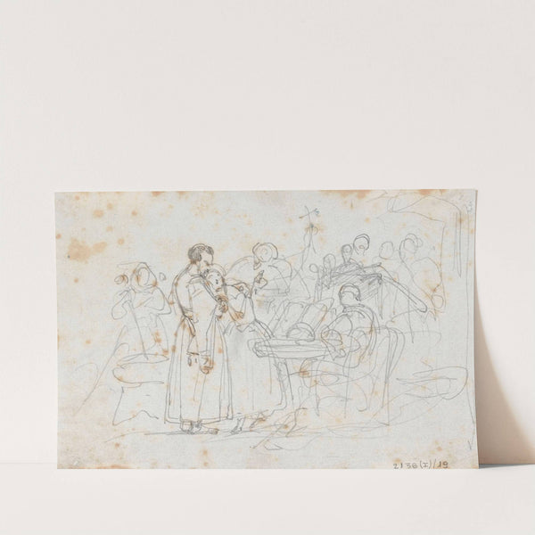 Historical Scene by Nicaise De Keyser