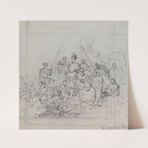 Historical Scene by Nicaise De Keyser