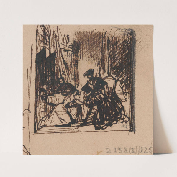 Historical Scene by Nicaise De Keyser