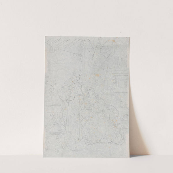 Historical Scene by Nicaise De Keyser