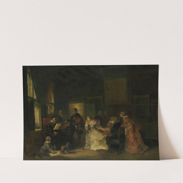 Historical Scene with William the Silent by Nicolaas Pieneman