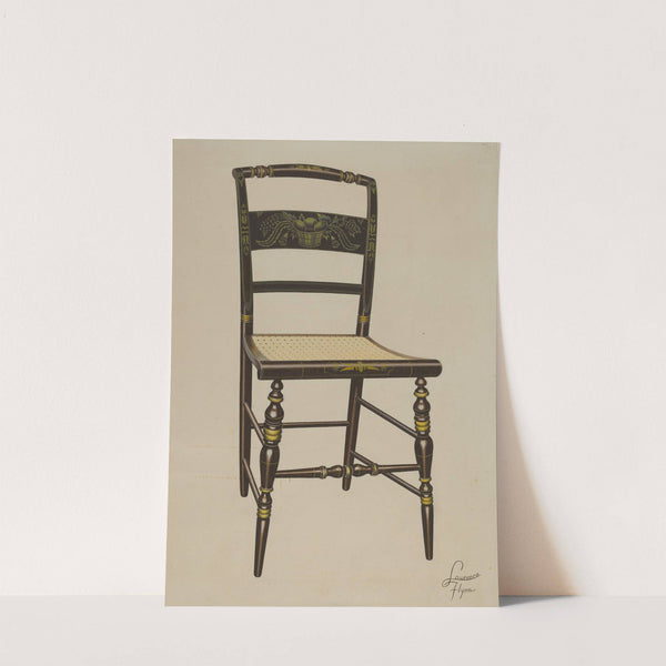 Hitchcock chair (probably 1936) by Lawrence Flynn