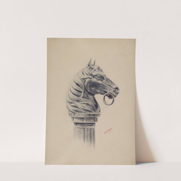 Hitching Post by Charles Moss