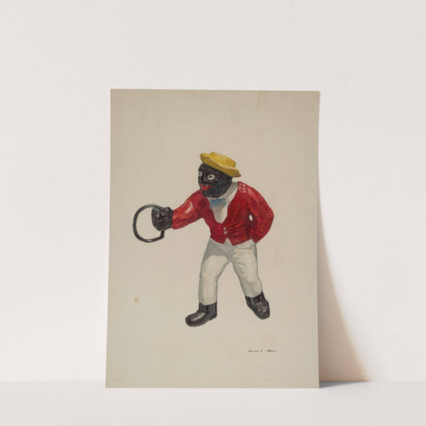 Hitching Post (c. 1939) by George E. Rhone