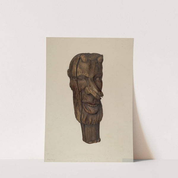 Hitching Post Finial by Mina Lowry