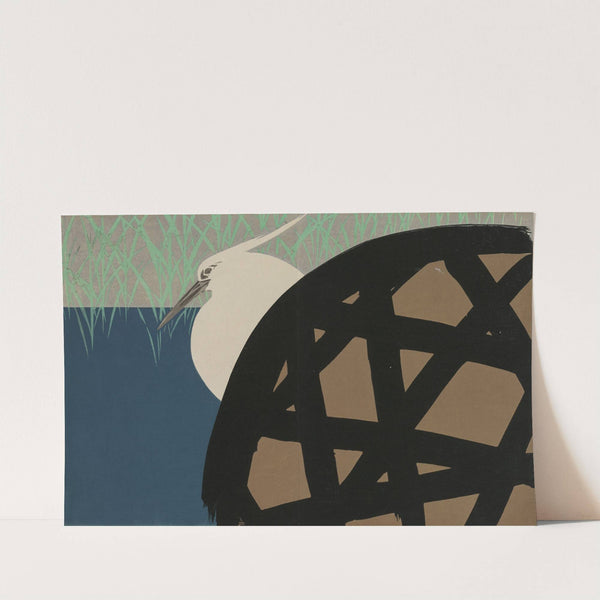 White Heron (Shirosagi) (1909-1910) by Kamisaka Sekka