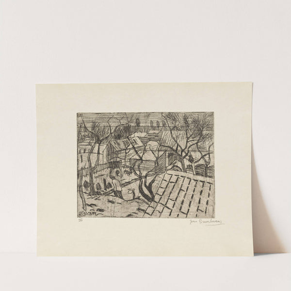 Hiver en Brabant (1920) by Jean Brusselmans