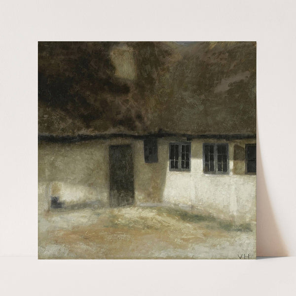 Hjørnet Af En Bondegård (Corner Of A Farm) by Vilhelm Hammershøi