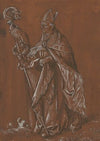 Hl. Bischof (Ludwig von Toulouse), nach Hans Baldung