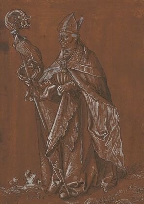 Hl. Bischof (Ludwig von Toulouse), nach Hans Baldung