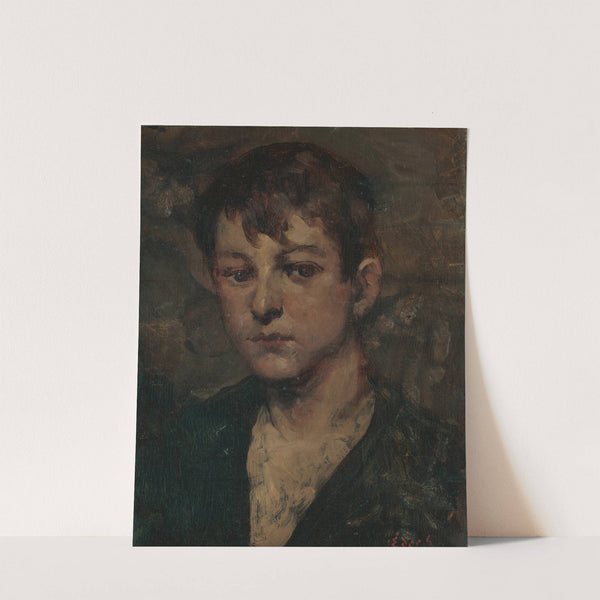 Hlava chlapca by Július Éder