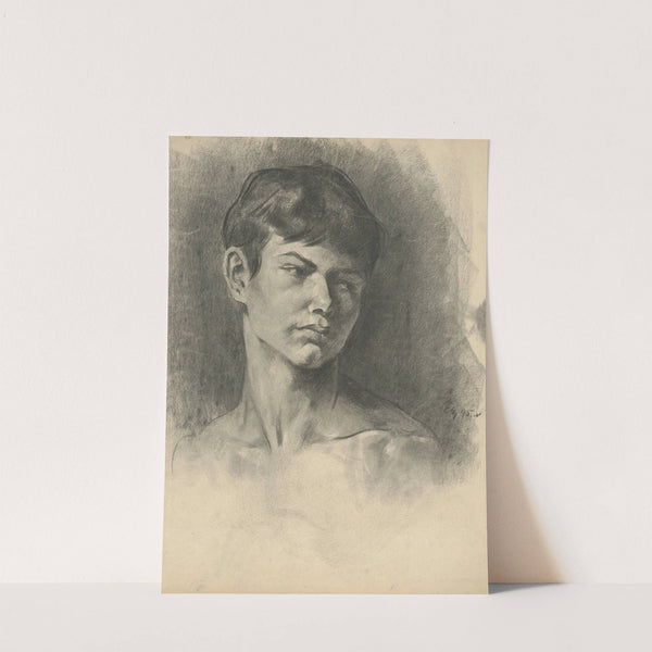 Hlava chlapca by Július Éder