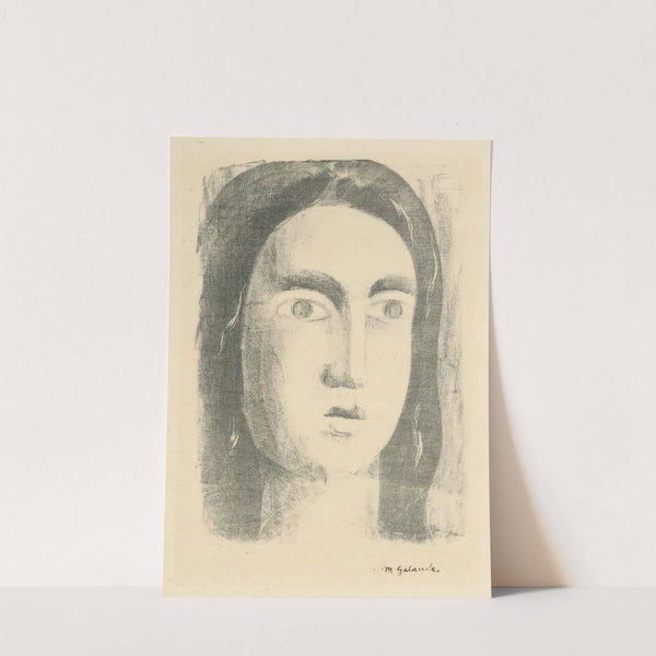 Hlava dievčaťa by Mikuláš Galanda