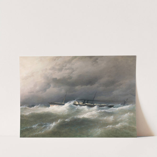 HM Mailboat Connaught by Richard Brydges Beechey