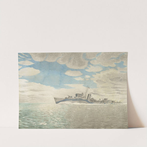 HMS Tetcott by Eric Ravilious