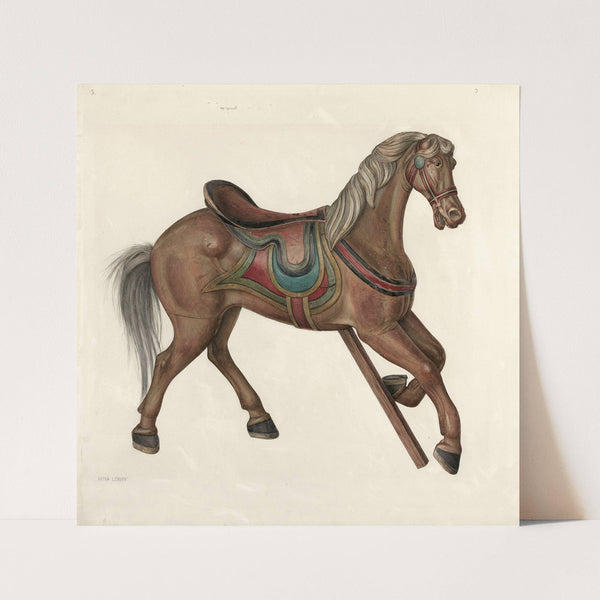 Hobby Horse by Mina Lowry