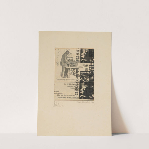 Hobelmann by Kurt Schwitters