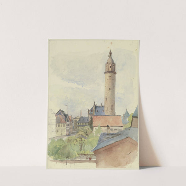 Höchst castle by Jakob Becker