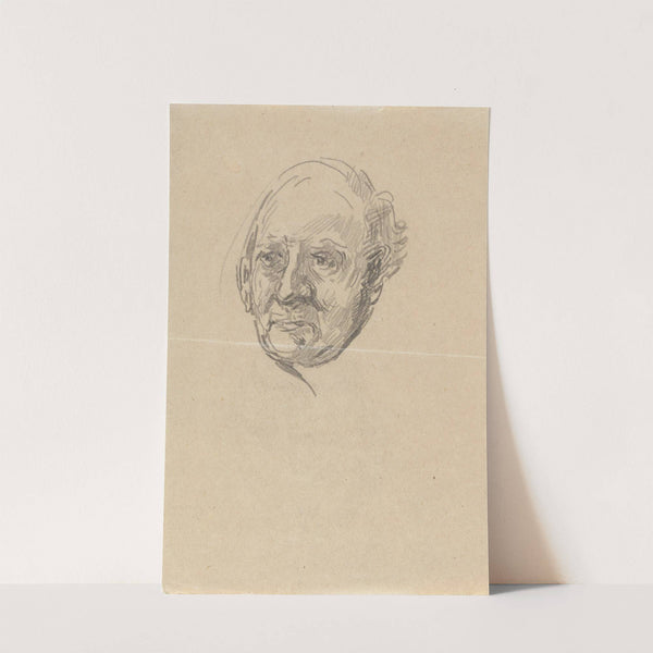 Hode en face v. by Christian Krohg