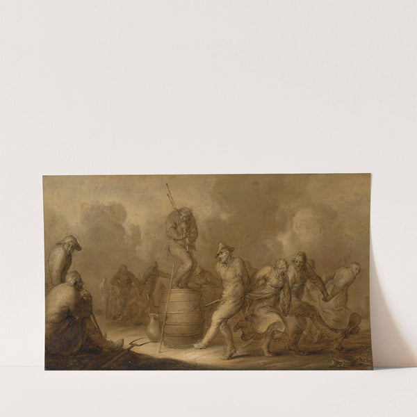 Hoe Drolliger, Hoe Beter – en brunaille by Adriaen van de Venne