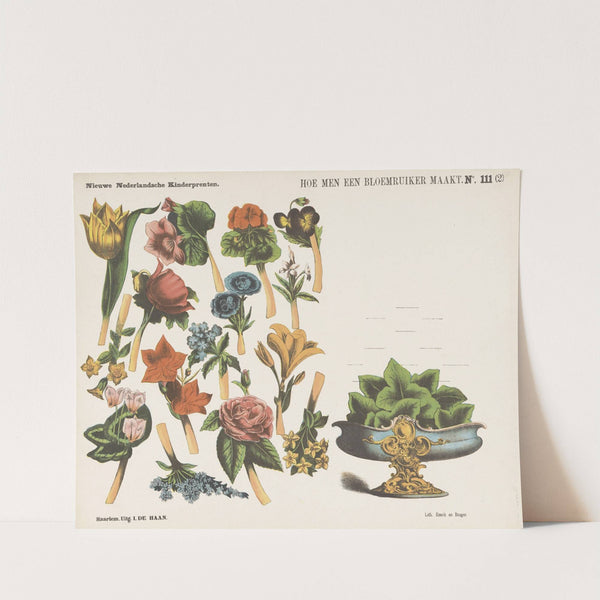Hoe men een bloemruiker maakt (1875-1919) by Emrik & Binger