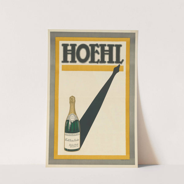 Hoehl. Deutscher Sekt Gebrüder Hoehl Geisenheim am Rhein (1914 - 1920) by Hollerbaum & Schmidt