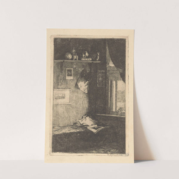 Hoek van een atelier (1888-1934) by Willem Adrianus Grondhout