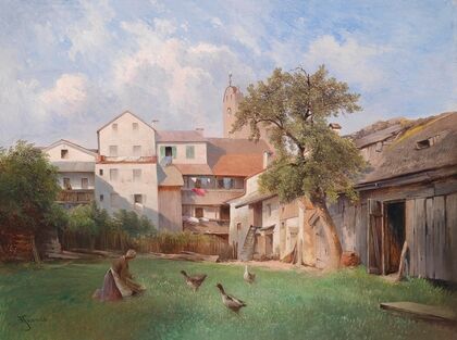 Hof des Seifensiederhauses in Tittmoning — size preview