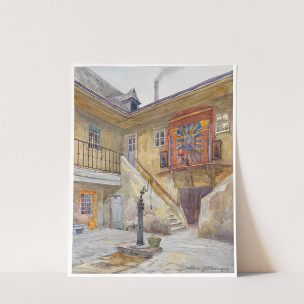 Hof im Faßzieherhaus by Hans Götzinger