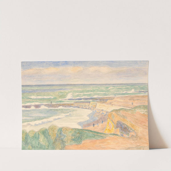 Høfder ved Bovbjerg by Niels Bjerre