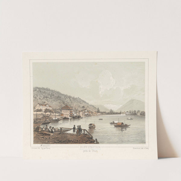 Hoffsteitten près de Thun by Jean Jacottet