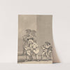 Hogarth Having Been Followed by Barry and a Friend was Caught Backing a Boy to Fight Purposely to Catch His Fearful Countenance by John Thomas Smith