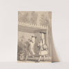 Hogarth Painting in Vauxhall Gardens in the Presence of Jonathan Tyers by John Thomas Smith