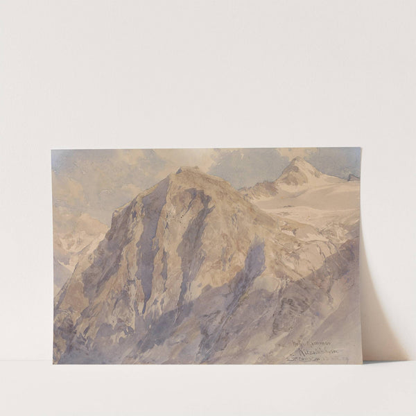 Hohe Kammer Kitzsteinhorn (1909) by Edward Theodore Compton