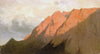 Hoher Göll im Alpenglühen
