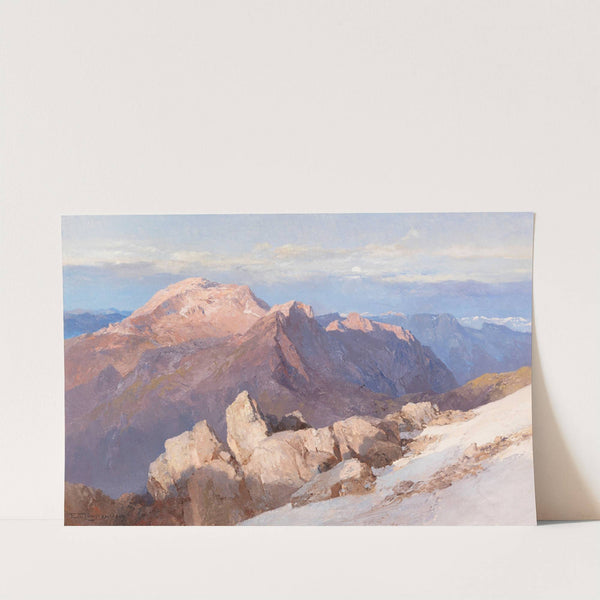 Hoher Göll vom Watzmann-Hocheck (1919) by Edward Theodore Compton