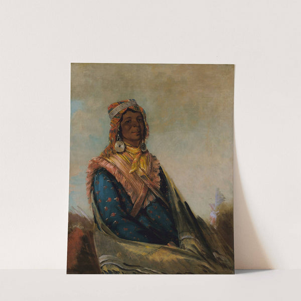 Hól-Te-Mál-Te-Téz-Te-Néek-Ee, Sam Perryman by George Catlin