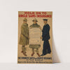 Hold on to Uncle Sam’s insurance, the strongest, safest and cheapest insurance in the world – Keep it up after you are back in civil life (1918) by James Montgomery Flagg