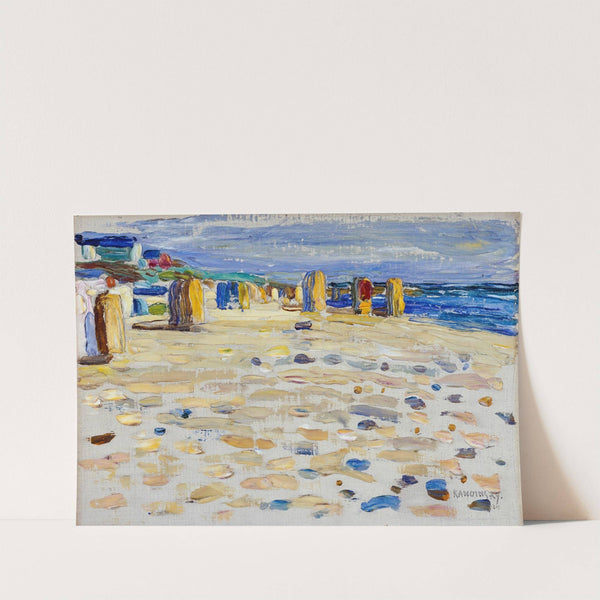 Holland – Strandkörbe by Wassily Kandinsky