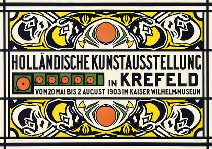 HOLLÄNDISCHE KUNSTAUSSTELLUNG IN KREFELD