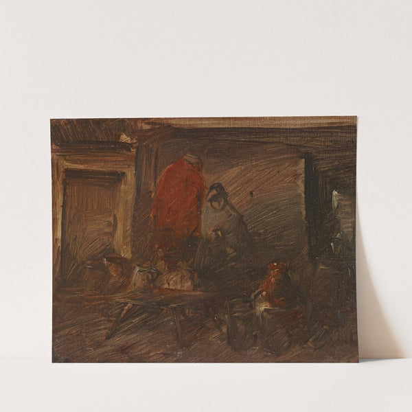 Holländisches Wirtshaus by Wilhelm Busch