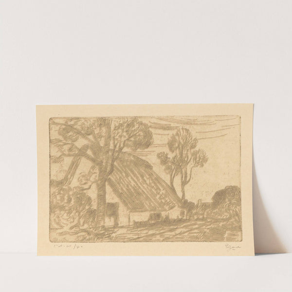 Hollands landschap (1873-1931) by Etienne Bosch