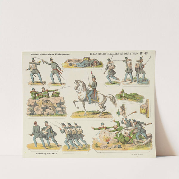 Hollandsche soldaten in den strijd (1875-1919) by Emrik & Binger