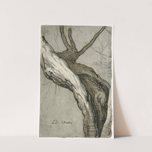 Holle wilgenstam by David Humbert de Superville