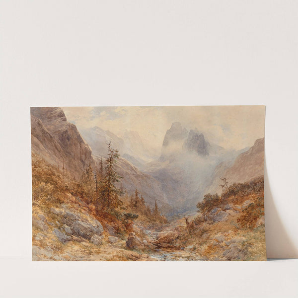 Hollenthal, Bavaria (1880) by Edward Theodore Compton