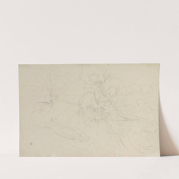 Hollow path near Olevano (1832) by August Lucas